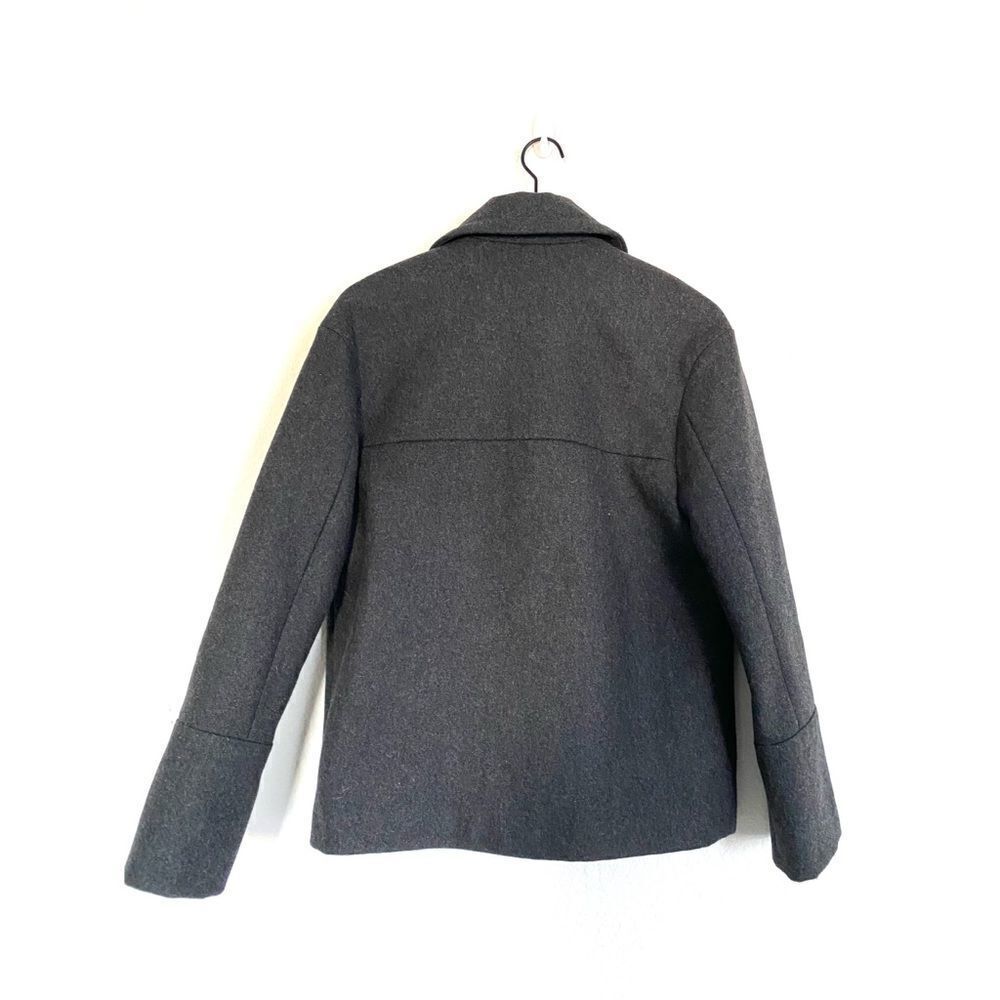 J.Crew Majesty peacoat size US4 dark gray - Picture 7 of 9